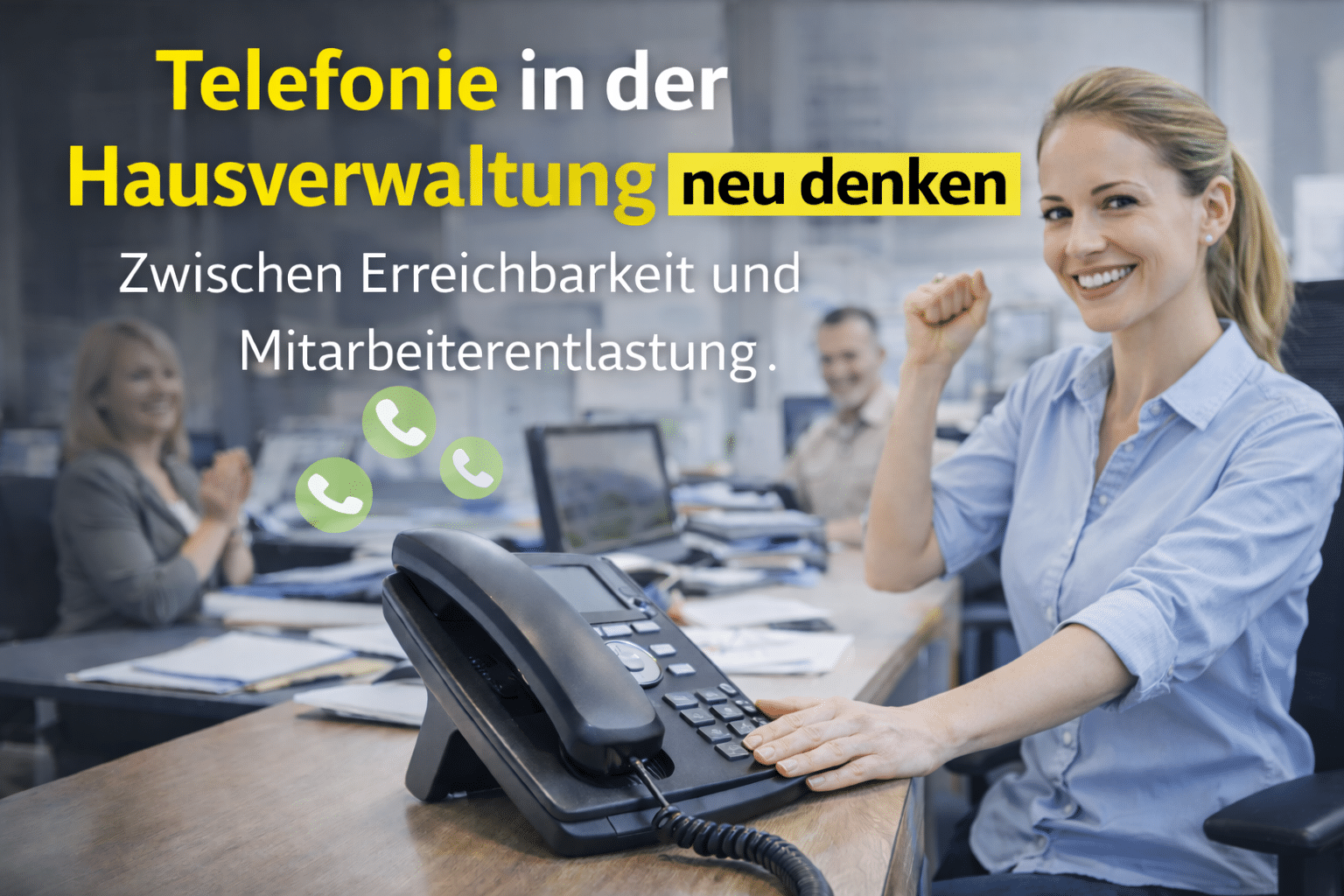 Symbolbild zu Webinar: Telefonie in der Hausverwaltung neu denken