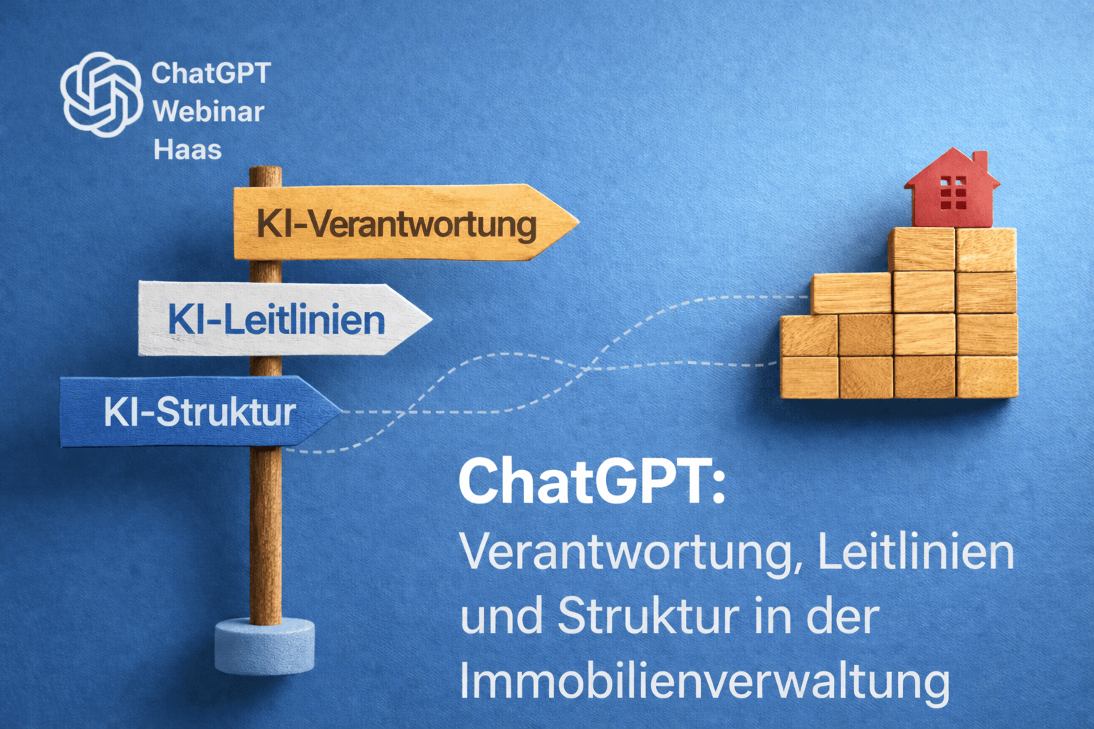 Symbolbild zu Webinar: ChatGPT: Verantwortung, Leitlinien und Struktur in der Immobilienverwaltung